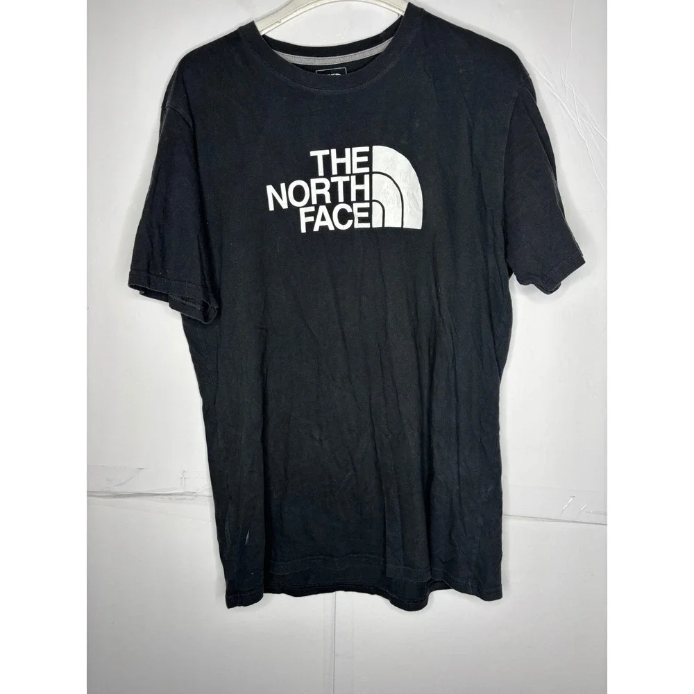 The North Face Mens Graphic‎ Logo T-Shirt Black Short Sleeve Crewneck Regular L